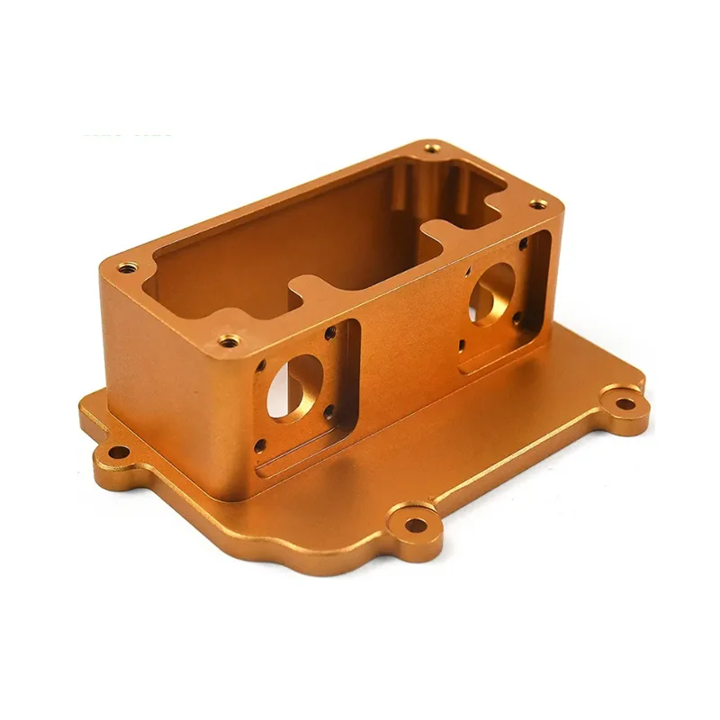 Stainless steel precision custom CNC machined hydraulic control valve block