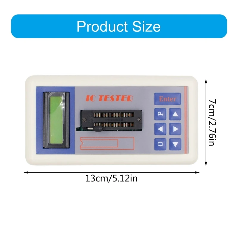 IC-tester voor het testen circuits in programmeertoepassingen voor elektronica-engineering DropShipping