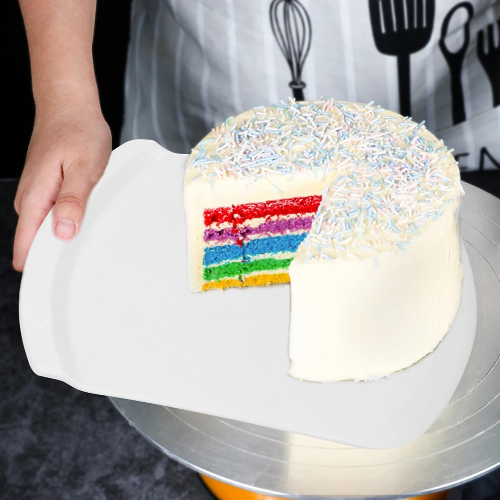 

3pcs Portable Cake Lifter Shovel Pp Material Easy Clean Baking Tool For Cake Pizza Transfer Kitchen Dessert Home Use