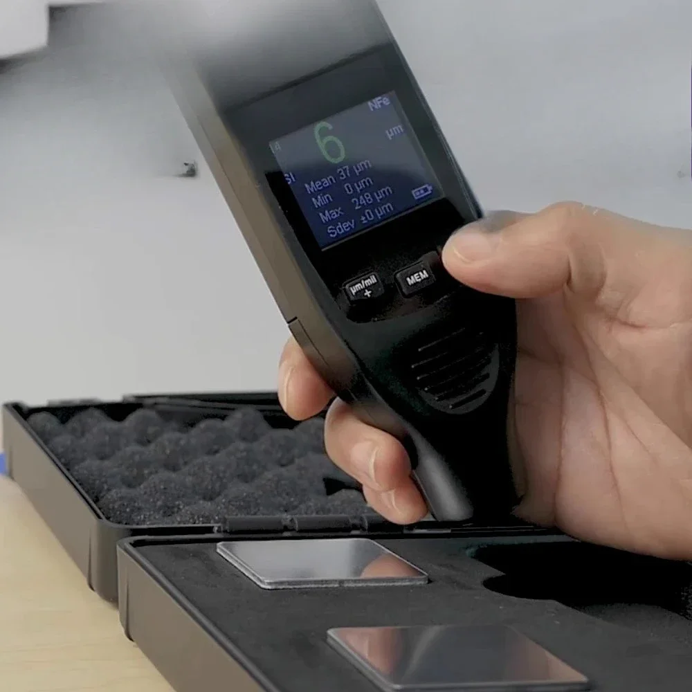 TuyaCar Body Tester Detailing Tool Auto Coating Thickness Gauge 50mil 1250um Car Paint Varnish Film Thickness MeterAlexa Google