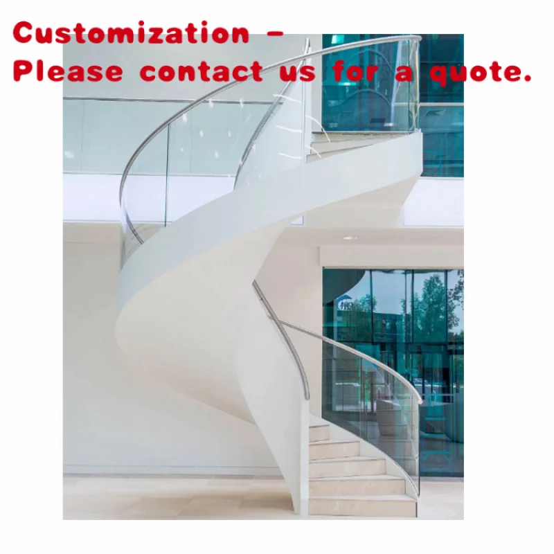 

custom.Modern Steel Indoor Steel Wooden Curved Stairs Stairs Price