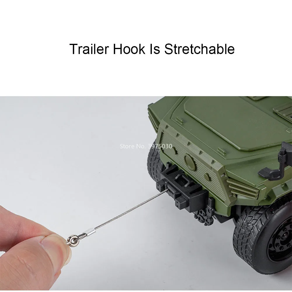 1:20 DongFeng Mengshi نماذج ألعاب سيارات عجلة التراجع على الطرق الوعرة مركبة إطارات مطاطية سيارة مدرعة مصغرة لجمع الهدايا التذكارية #5