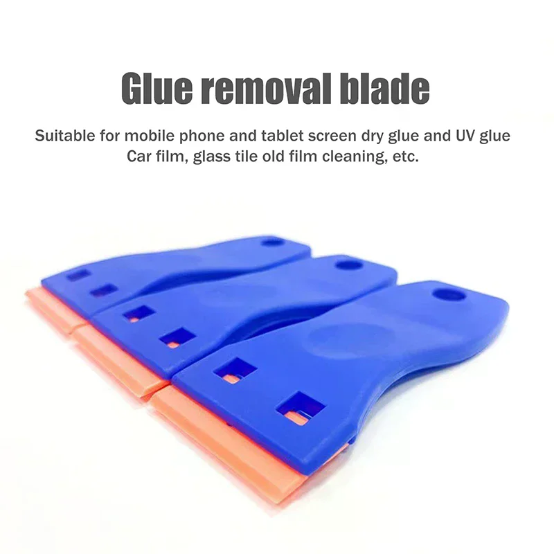 【New】1Set Car Sticker Remover Multipurpose Plastic Small Paint Automotive Film Applying Tool Household Glass Cleaning Scraper