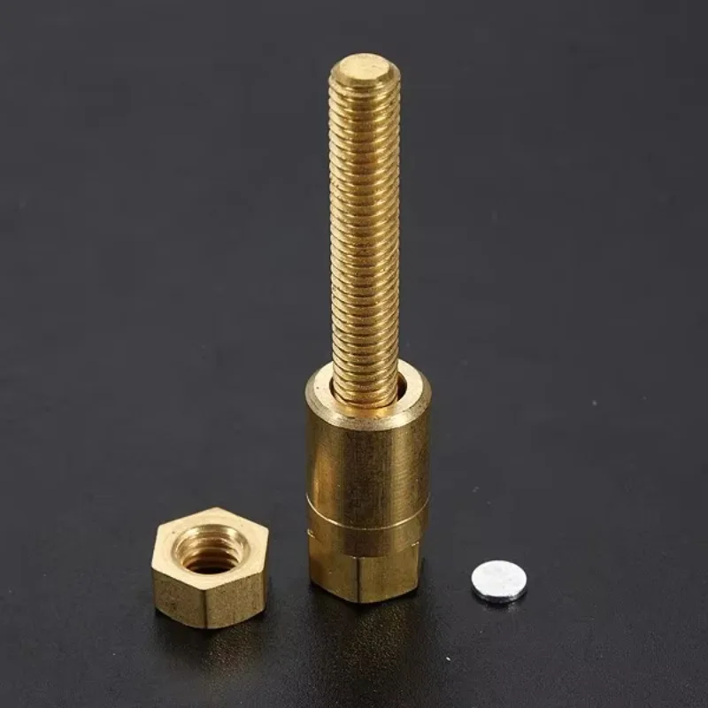 Zerone Vis magique Magic Props Autorotation Écrou De Boulon Vis Gros