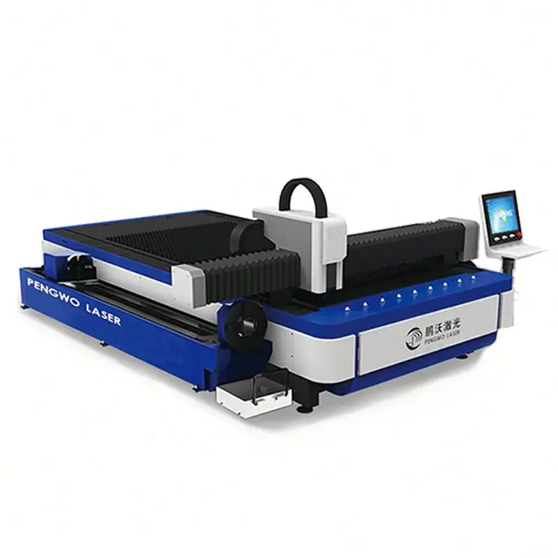 1500W-12000W G1540F Fiber  Plate Tube Cutting Machine Steel Metal Aluminum Price Cypcut Control System Hiwin AI BMP PLT