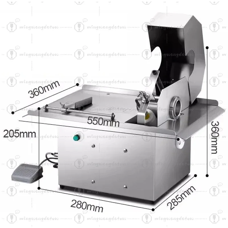 Commercial Sausage Tying Machine Electric Hot Dog Severing Machine Automatic Binding Machine Chain/Gear-type