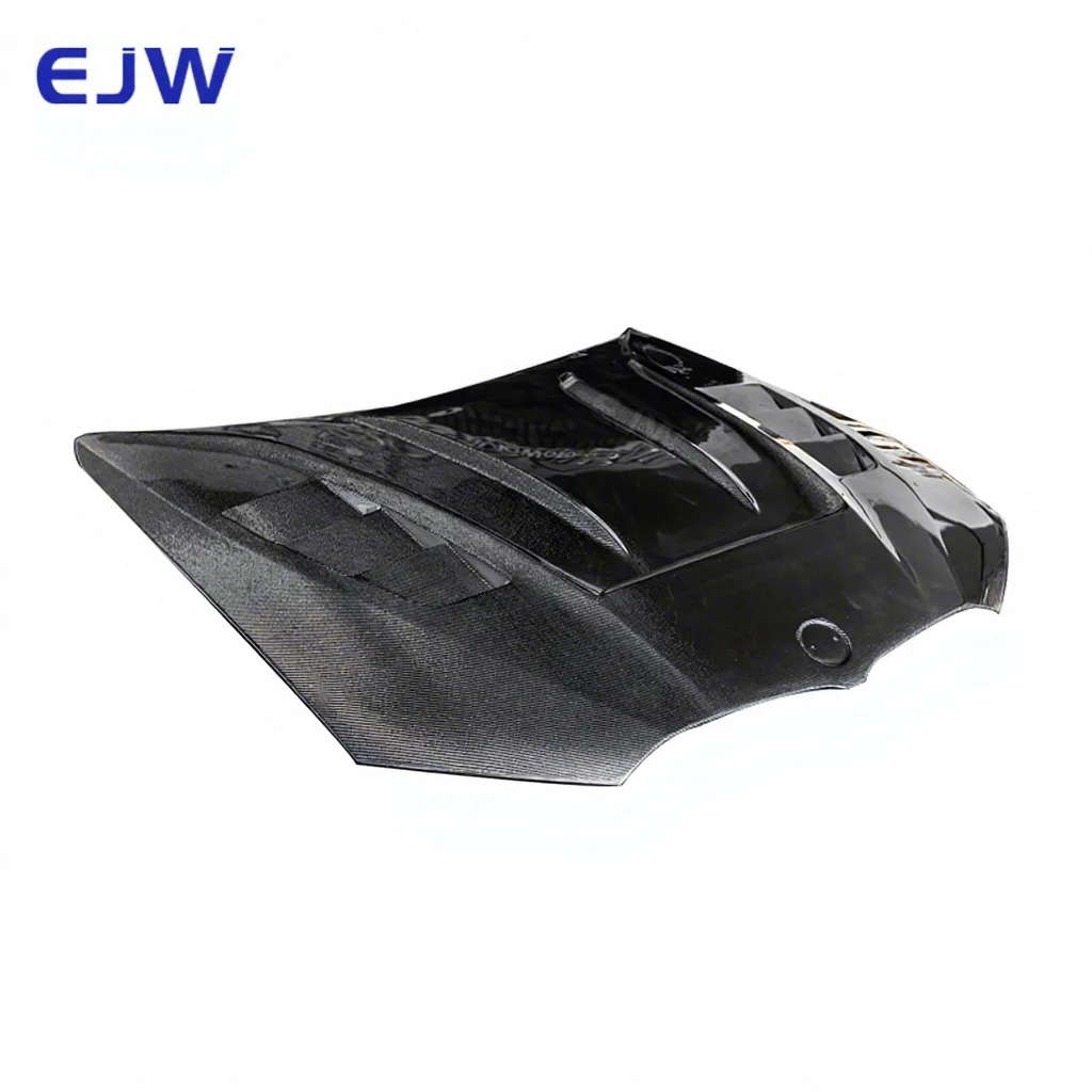 

EJW Black Carbon Fiber DW Style Engine Hood For 2020 For 3 Series G20 G28 New Bolts Included Bolt-On