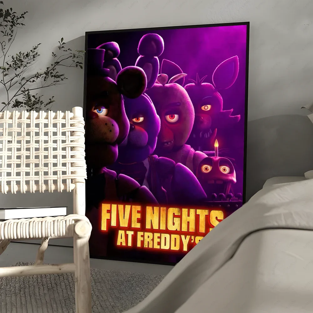 Fnaf Five-Nights-At-Freddys klassisches Poster, Wandkunstdruck, geeignet für Wohnzimmer, Schlafzimmer, Bar, Salon, Heimdekoration, Geschenk – Detail 18