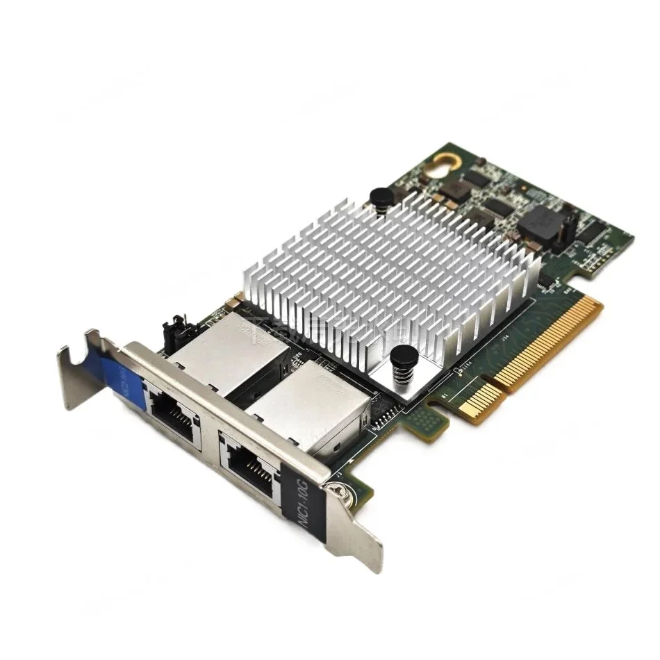 

10G Dual Port PCIe Network Adapter RJ45 for Server NAS High Speed Data Transmission