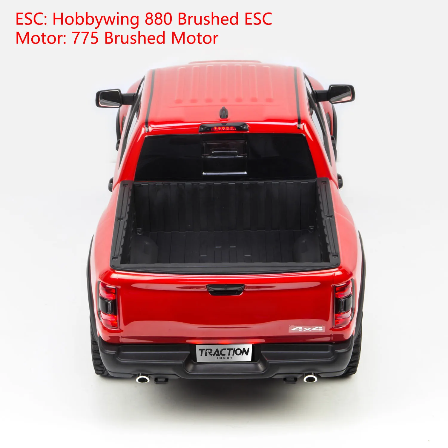 

1:8 4WD RC Off Road Vehicle Radio Pickup Truck Differential Locks 2Speed Transmission Metal Gears Hobbywing ESC Lights Car Toy