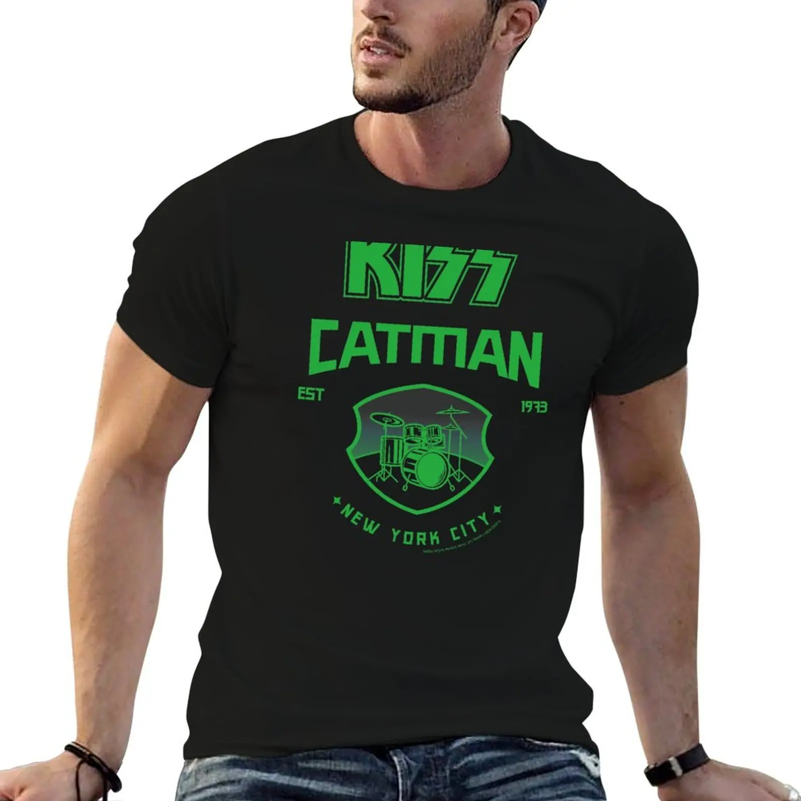 

KISS - Catman T-Shirt t shirts for man cotton t shirts for man graphic tees T-Shirt