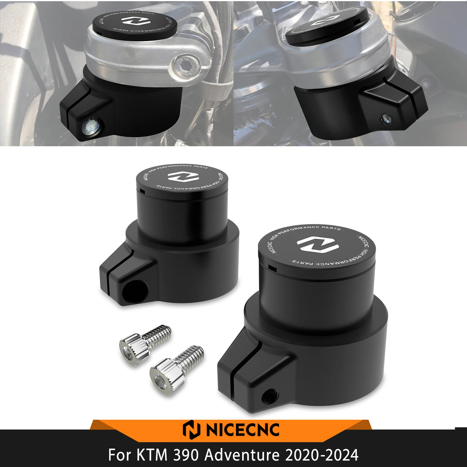 

For KTM 390 Adventure 2020-2024 Front Fork Extender Raise 1.26'' 390 Adventure 2024 390 Adventure 2023 390 Adventure 2022 2021