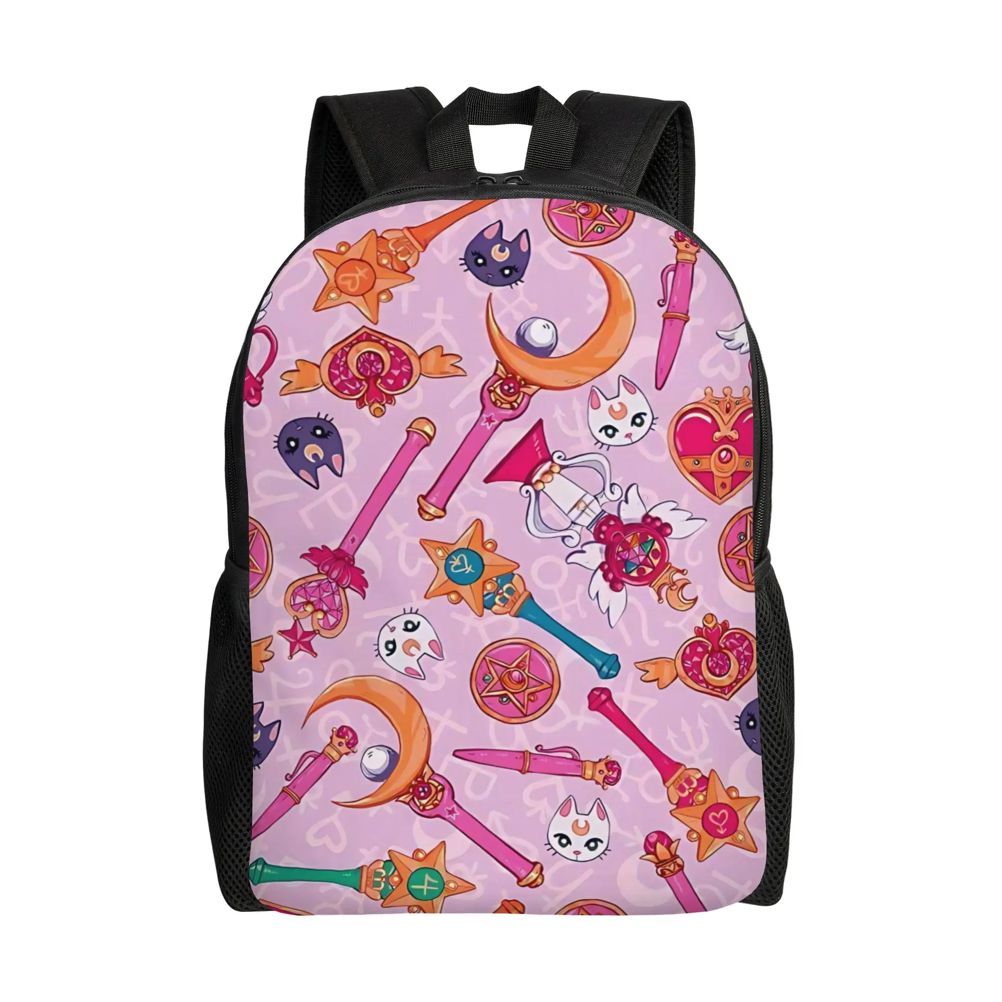 

1Piece Backpack Rose New School Year Handbag High School Pretty Guardian Sailor Moon For Gifts New Term Starts