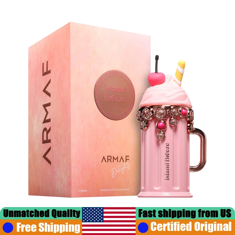 

Armaf Island Breeze Eau de Parfum 3.4 унции (100 мл) Оригинальный арабский парфюм с феромонами, стойкий, фруктово-цветочный, унисекс