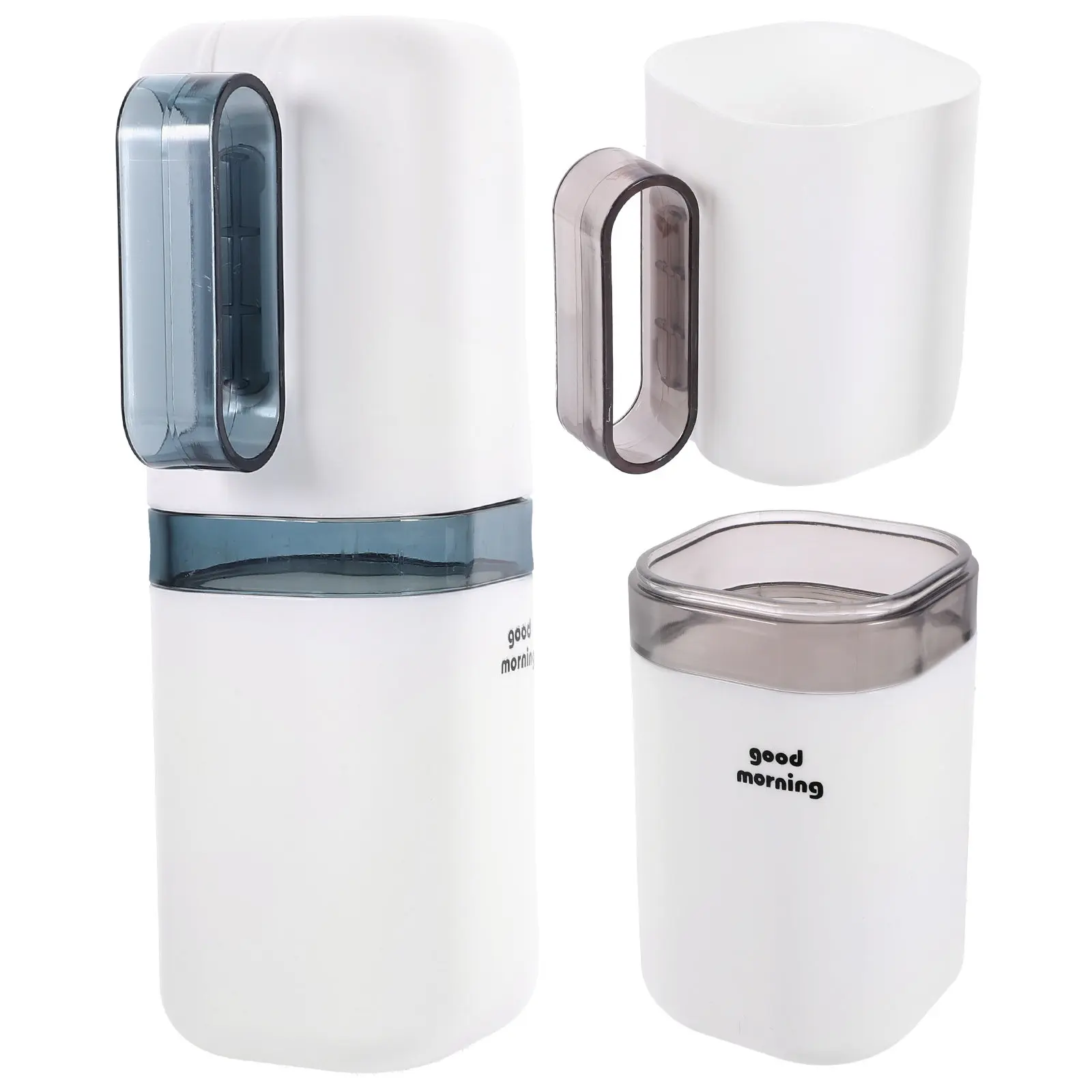 

Портативный футляр для зубных щеток, 2 шт., для путешествий, компактный контейнер для хранения с высокой герметичностью, гладкой текстурой, легкий, удобный для переноски