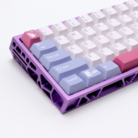 KBDiy Clone Retro GMK Tuzi Keycap PBT Cherry Profile ISO Alice Split Space Keycaps Custom For 60 aula Mechanical Keyboard Gaming
