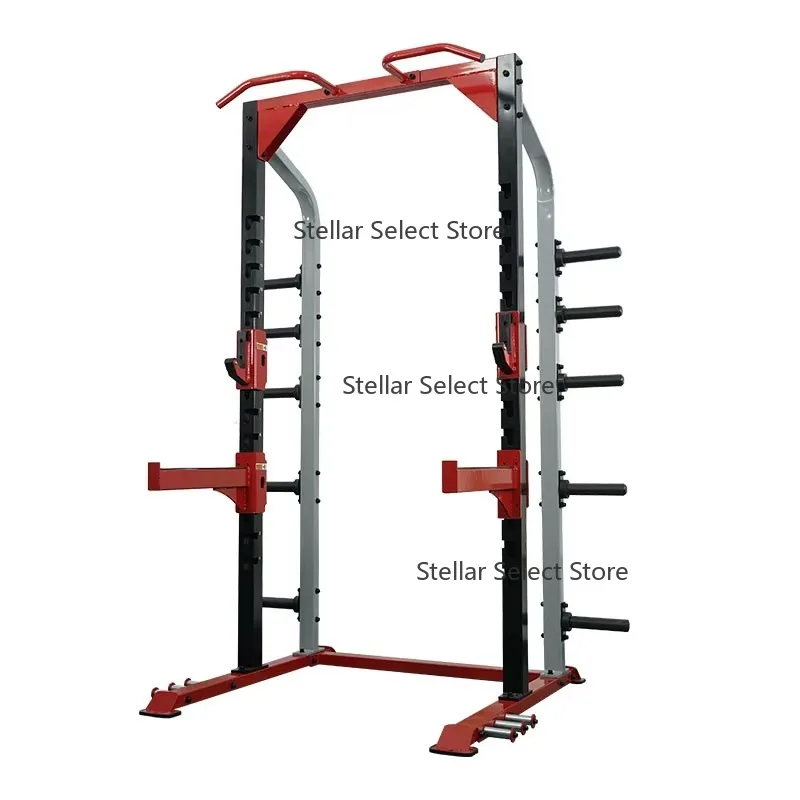Wholesale  Expandable Multi-Functional Squat Rack Half Power Back Shoulder Press Exercise Frame  Rack Power Racks