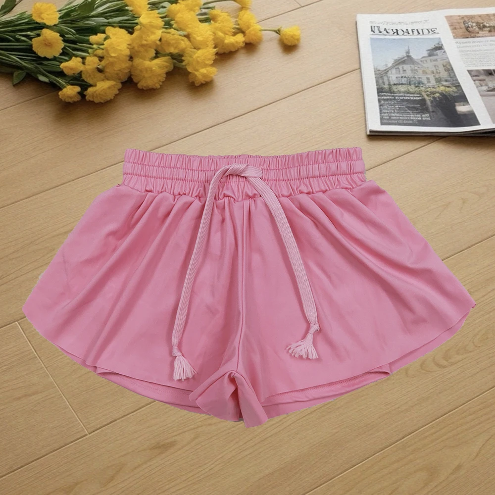 

9.2 Baby Girls Summer Yoga Shorts Baby Girls Pink Yoga Shorts Bottoms