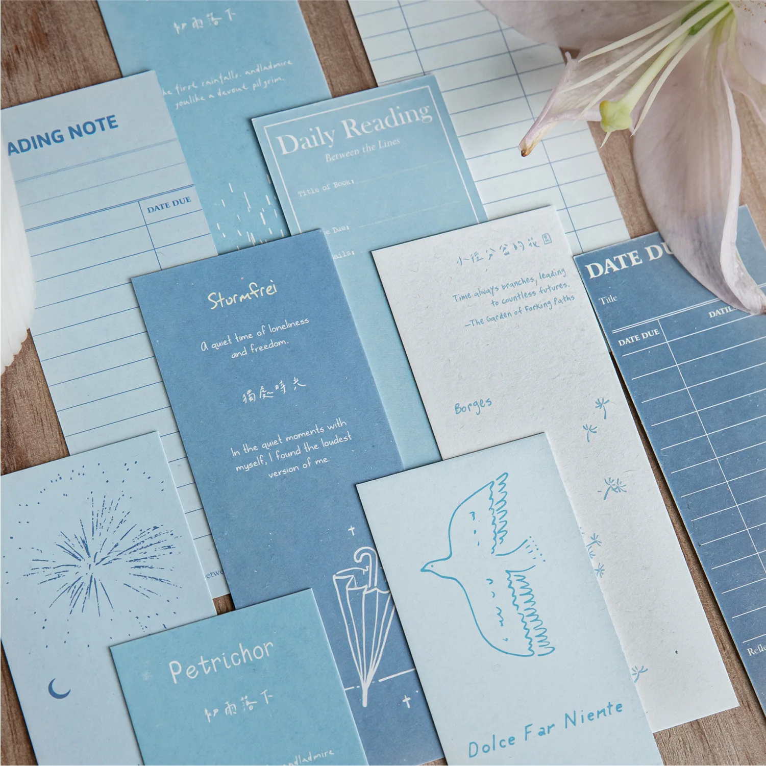 

5pcs/lot Memo Pads Material Paper Reading Fun Notes Journal Scrapbooking paper Card Background Decoration Paper