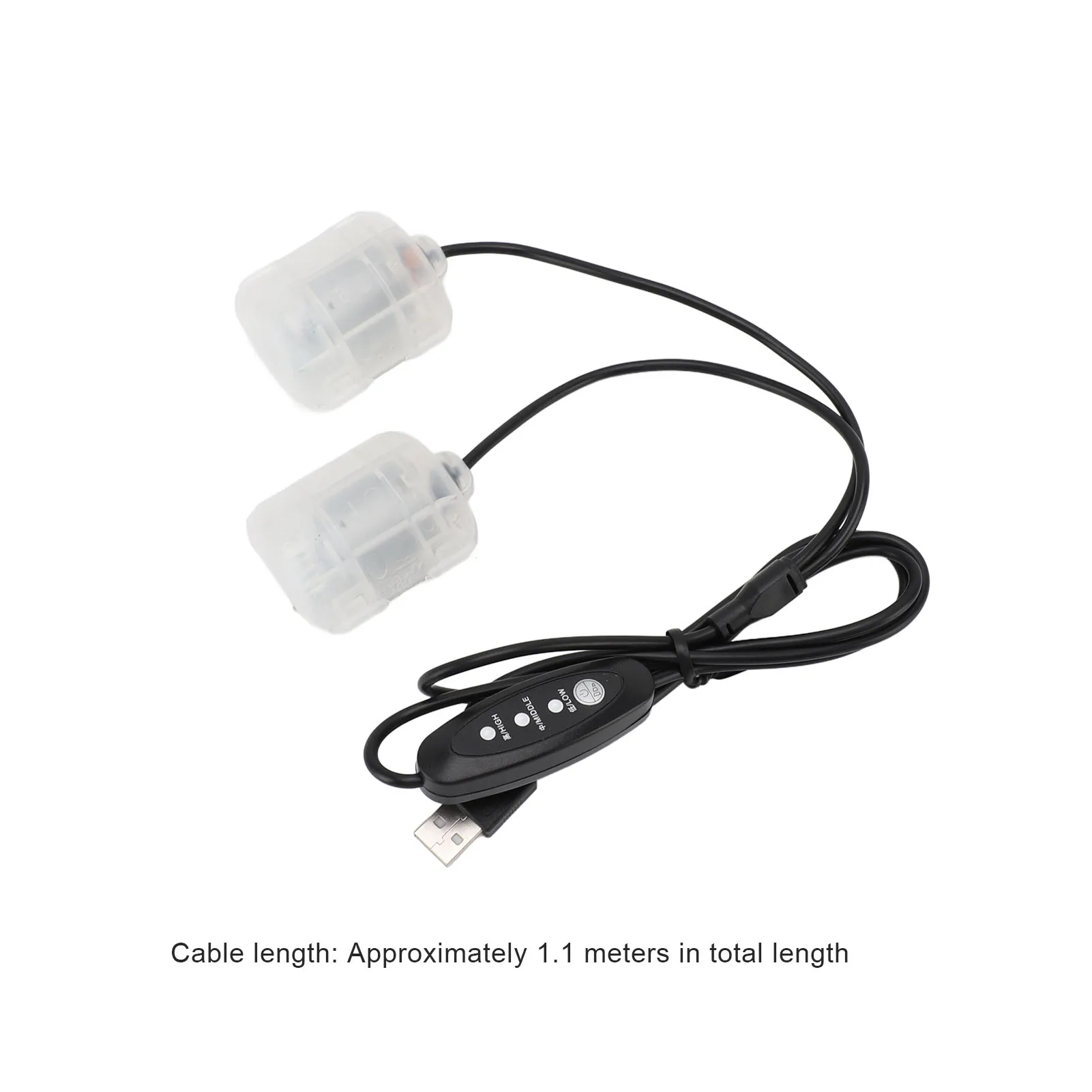 محرك اهتزاز كهربائي 1 إلى 2 محرك اهتزاز USB متعدد الاستخدامات 3000-4500 دورة في الدقيقة 1.1 متر كابل 5 فولت 0.1A لبنك الطاقة للهاتف