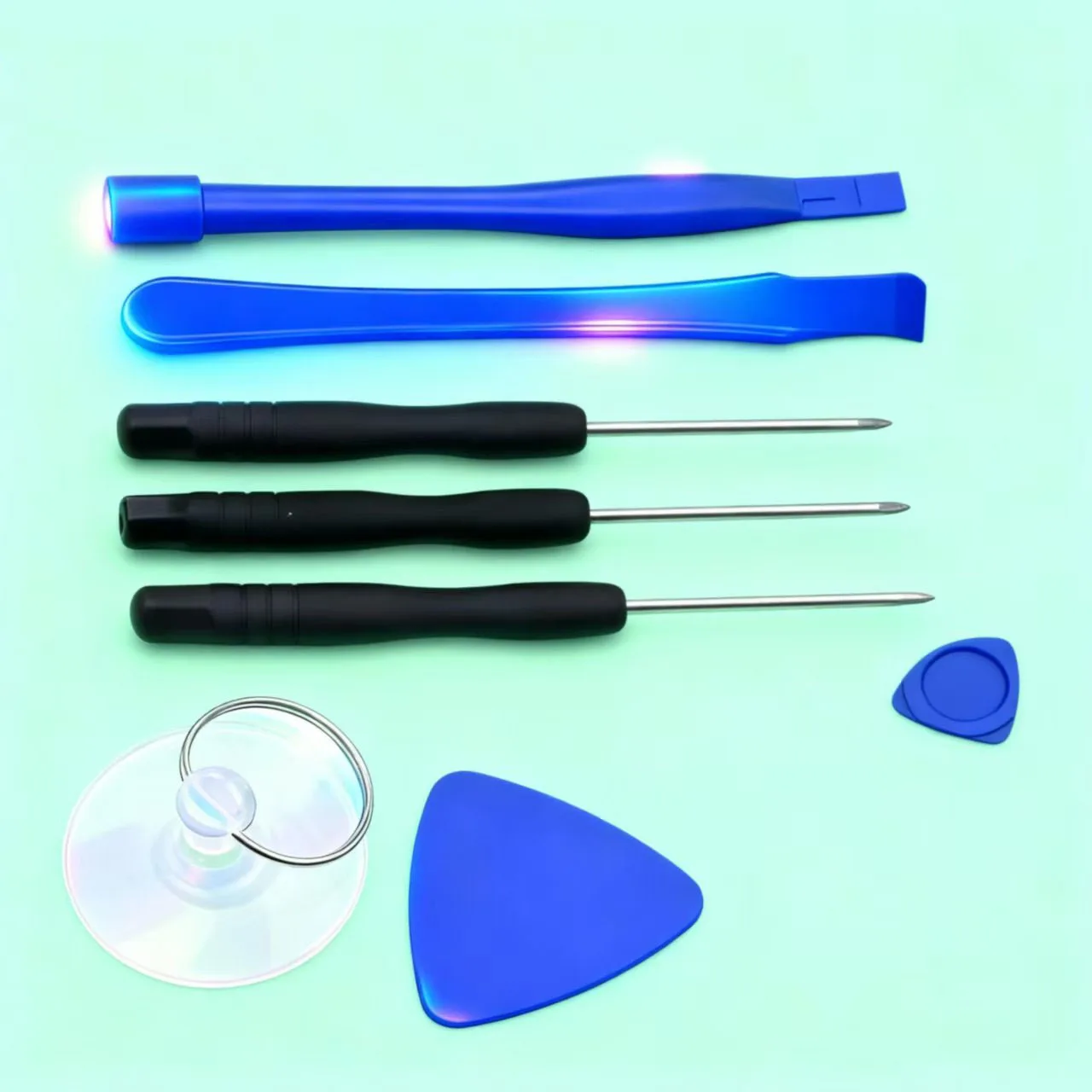 KOSPPLHZ 휴대폰 오프닝 스크린 프라이 수리 도구 키트 아이폰 삼성 샤오미용 전문 모바일 폰 드라이버 도구