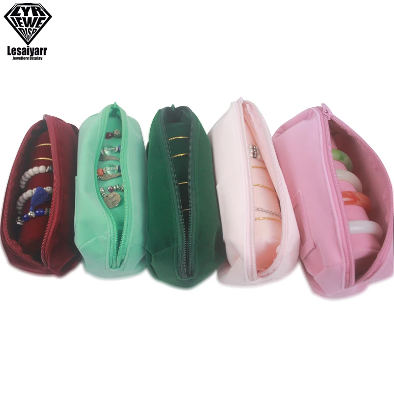 Flannelette Bracelet Stick Bracelet Storage Bag Display Bracelet Creative Jewelry Jewelry Display Storage Display Props