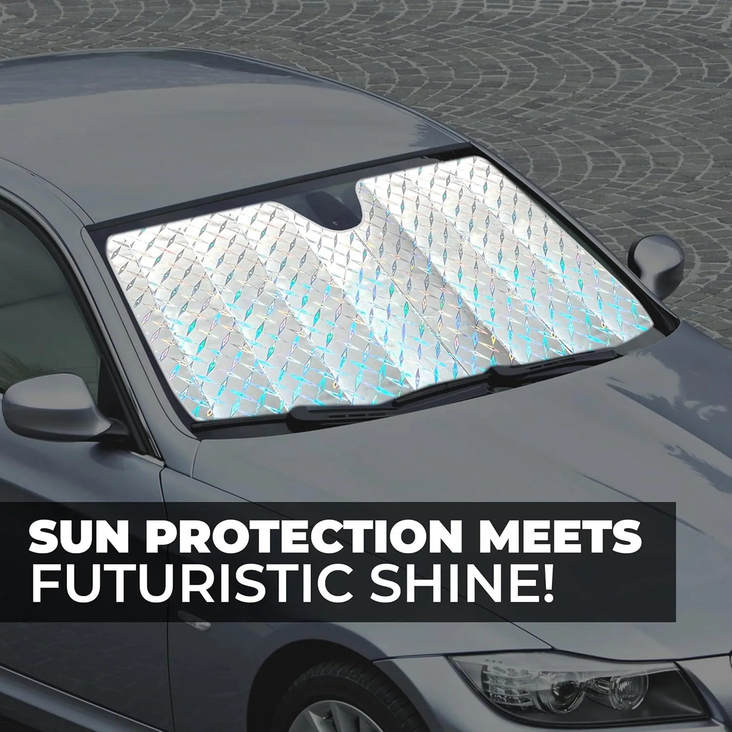 Car Windshield Sun Shade Foldable Front Window Cover UV Protection Block Sunshade Summer Auto Interior Visor Protector Parasol - view 2