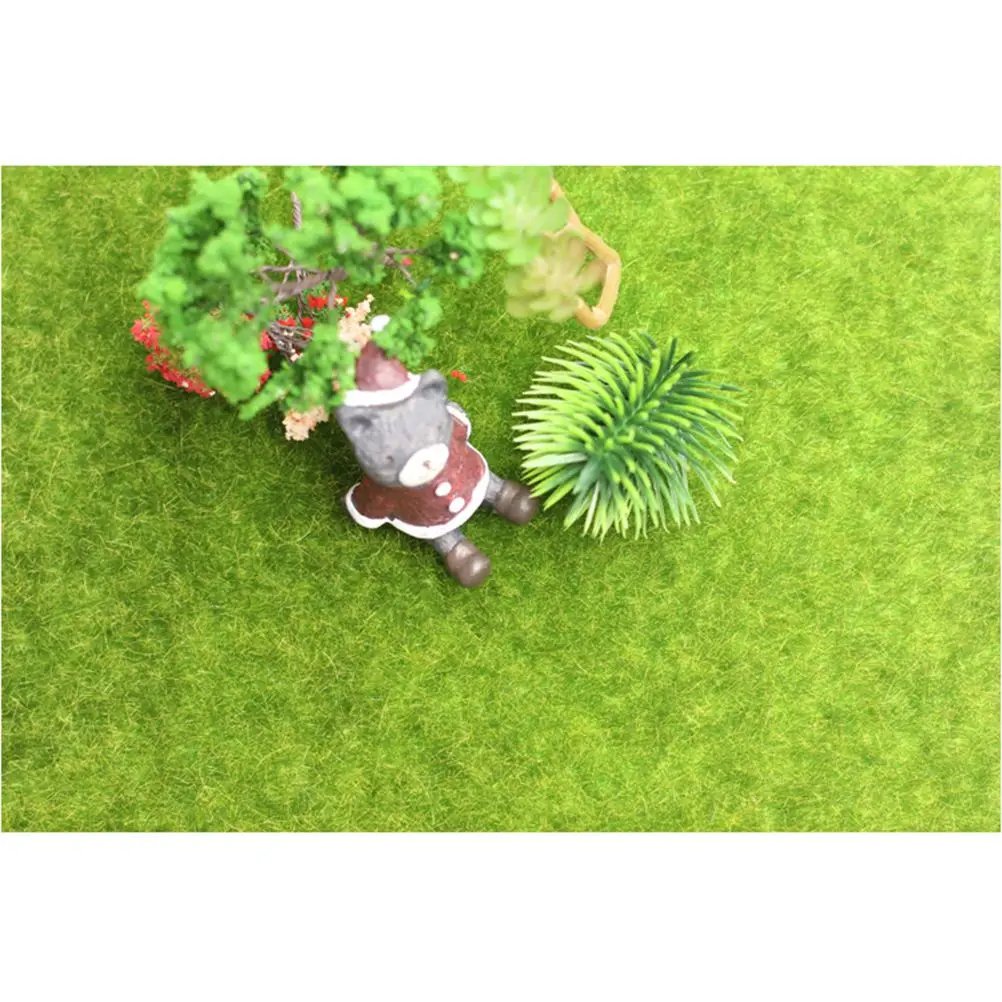 5pcs Artificial Moss Decor High Quality Plastic Long Life Glossy Realistic Shape L scaping Wall Garden Decor Mini Props Carpet