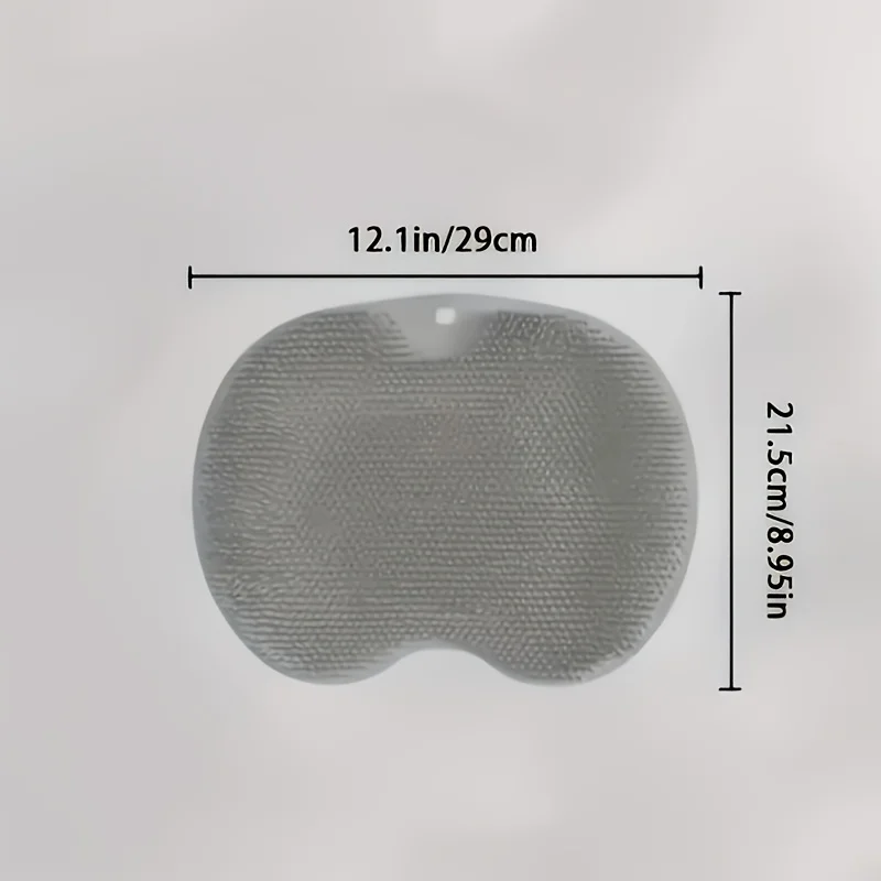 Exfoliating Shower Massage Scraper Bathroom Non-slip Bath Mat Back Massage Brush Silicone Foot Wash Body Cleaning Bathing Tool image 4