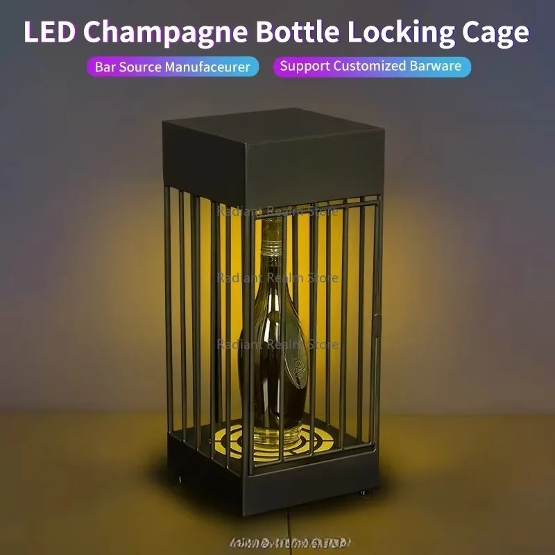 تخصيص VIP Led حامل الزجاجات حامل المجد النبيذ عرض موقف الشمبانيا عرض حامل مقدم برواري المورد #3