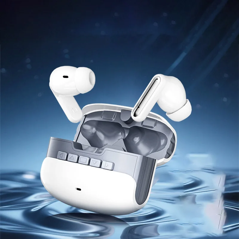 سماعة رأس بخاصية البلوتوث، نوع سماعة أذن جديدة، جودة صوت عالية وعمر بطارية طويل للاستماع إلى سماعة الرأس اللاسلكية للعبة الأغنية