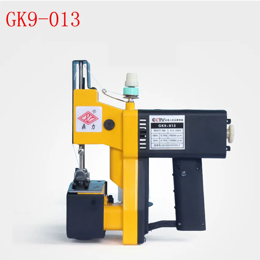 GK9-013 gun-type Portable Electric Packet Machine,Overlocked Sewing Machine,Strapping,Woven Sealing Machine