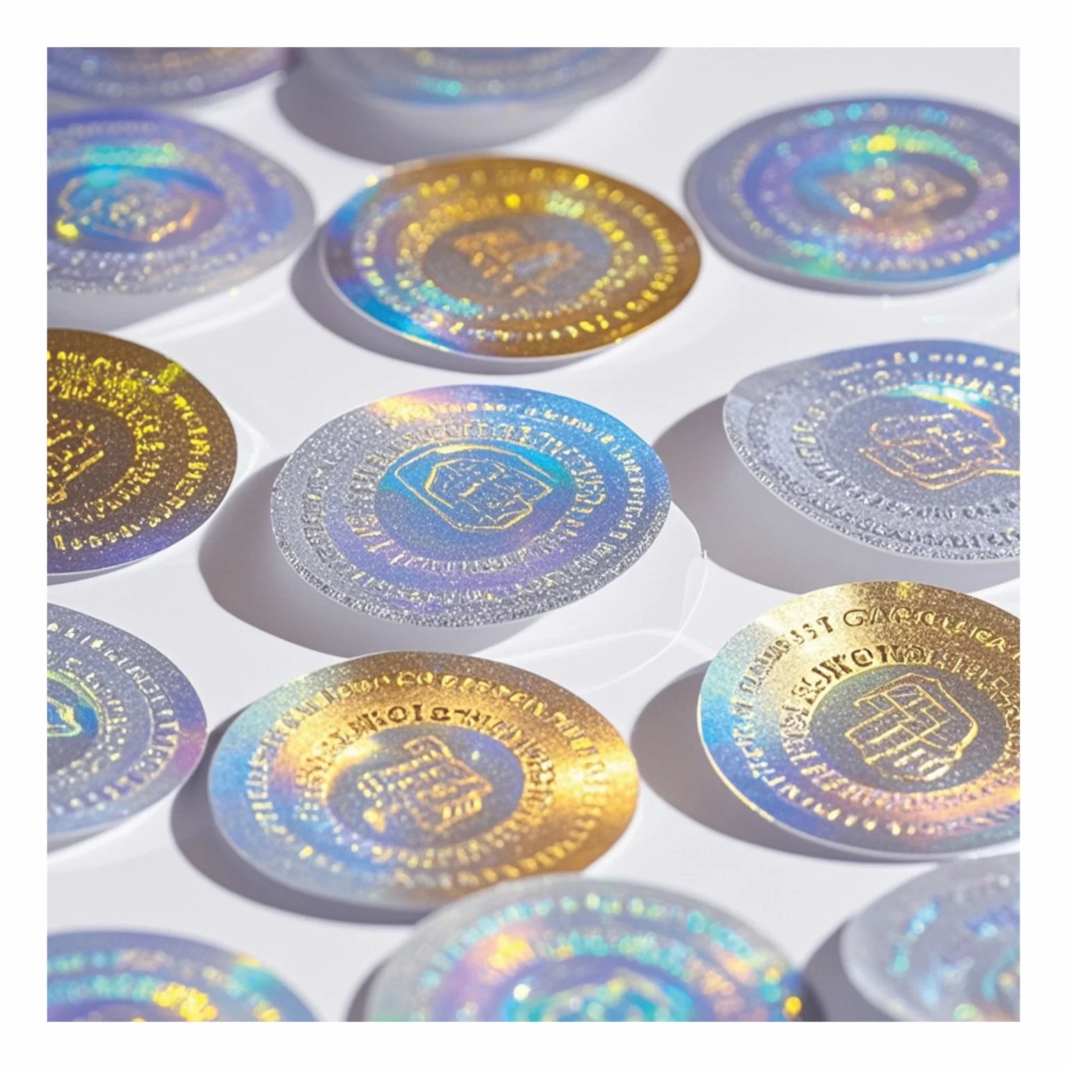 Professional Custom Made Logo Laser Hologram Security Sticker Custom Made Hologram Sticker Made In China