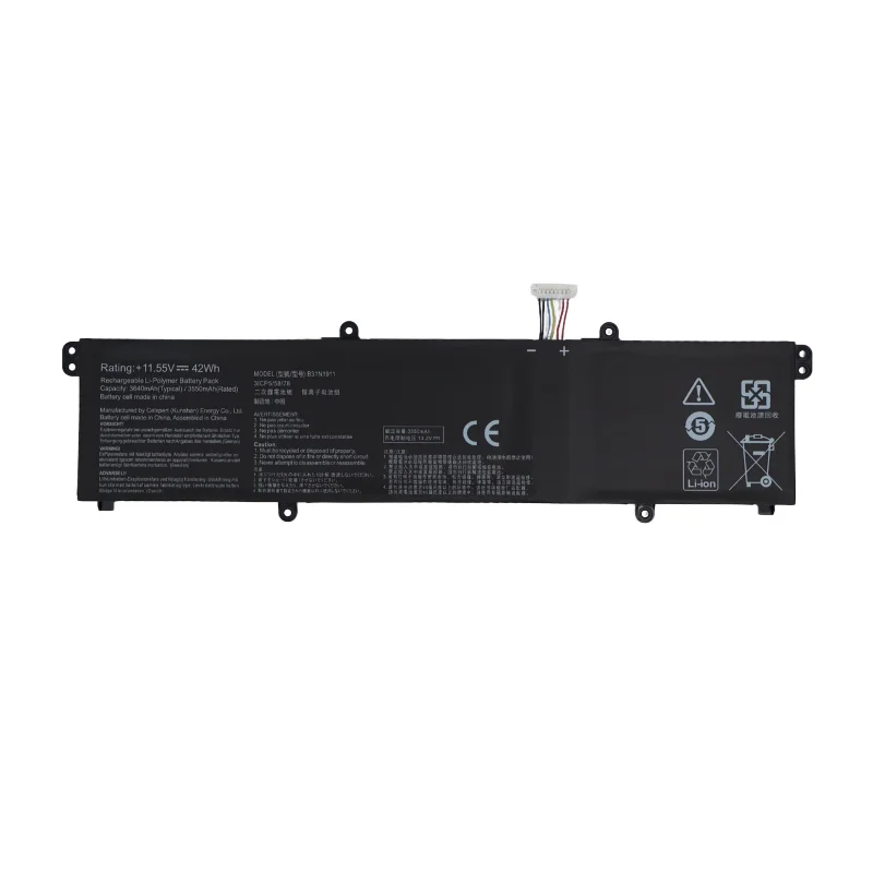 11.55V 42Wh B31N1911 For ASUS Battery VivoBook Flip 14  M413DA-EK007T X421DA X421E M1502IA TM420IA TP470EA M413DA M413DA-EK162T