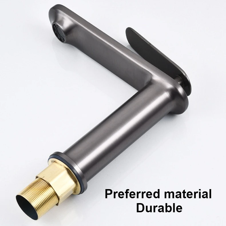 مغسلة الحنفيات المرحاض كونترتوب صنبور حوض خلاط بندقية رمادي الحمام صنبور الساخن والبارد صنبور حوض خلاط صنبور خزانة حمام