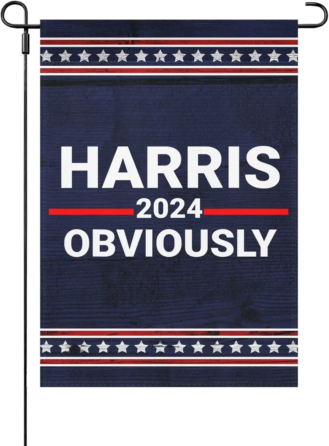 Harris Obviously 2024 Garden Flags One Size Double SidedArt Funny Garden Flag One Size Yard Funny Garden Flag One Size Double Si