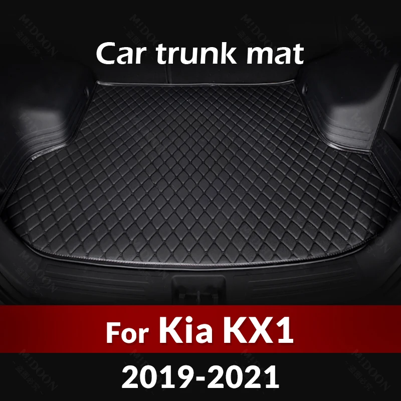 

Коврик для багажника автомобиля для Kia KX1 2019 2020 2021, пользовательские автомобильные аксессуары, украшение интерьера автомобиля