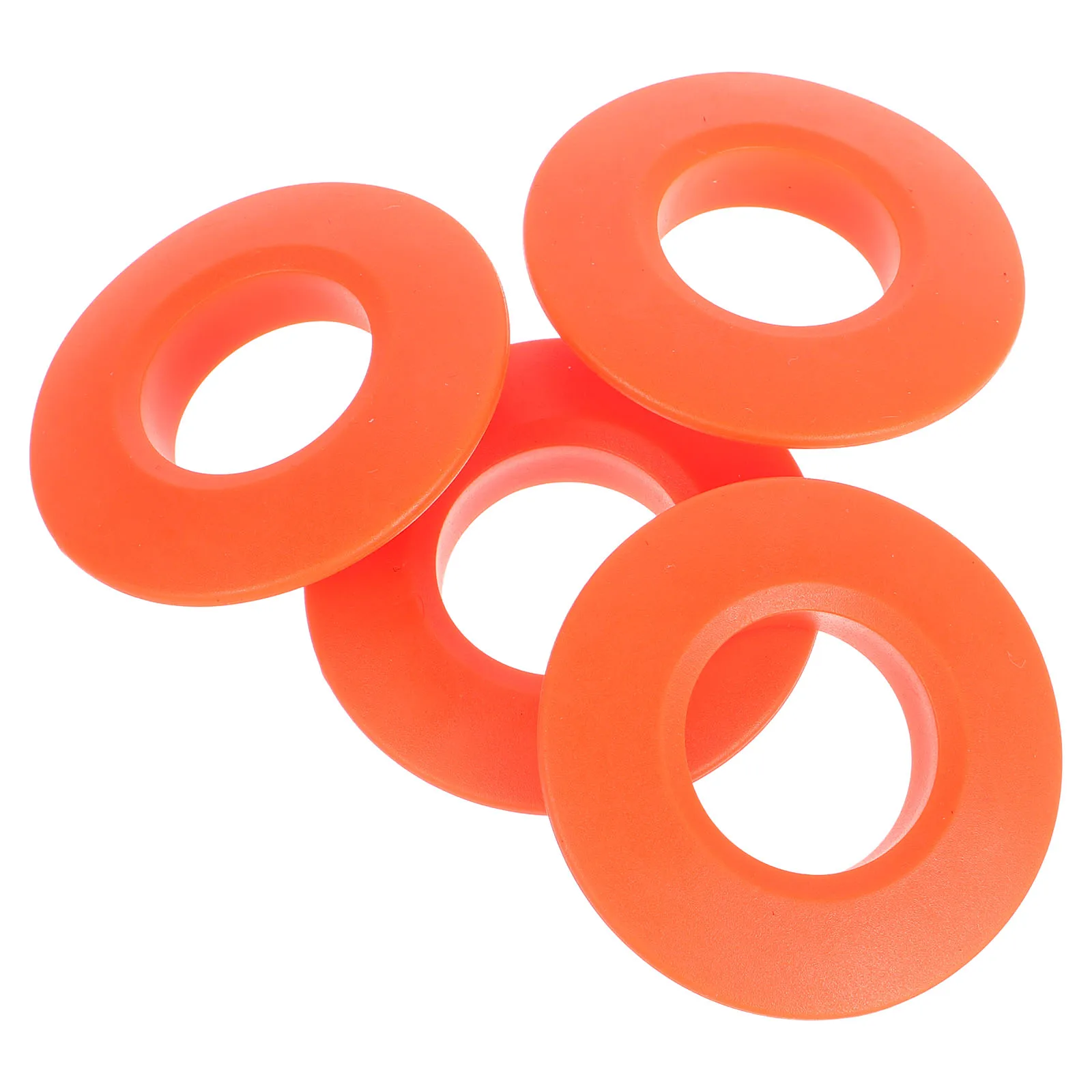 

4pcs Drip Rings for Kayak Paddle Canoe Anti-Wear Lightweight Accessories Smooth Compact Universal PVC Replacement Parts