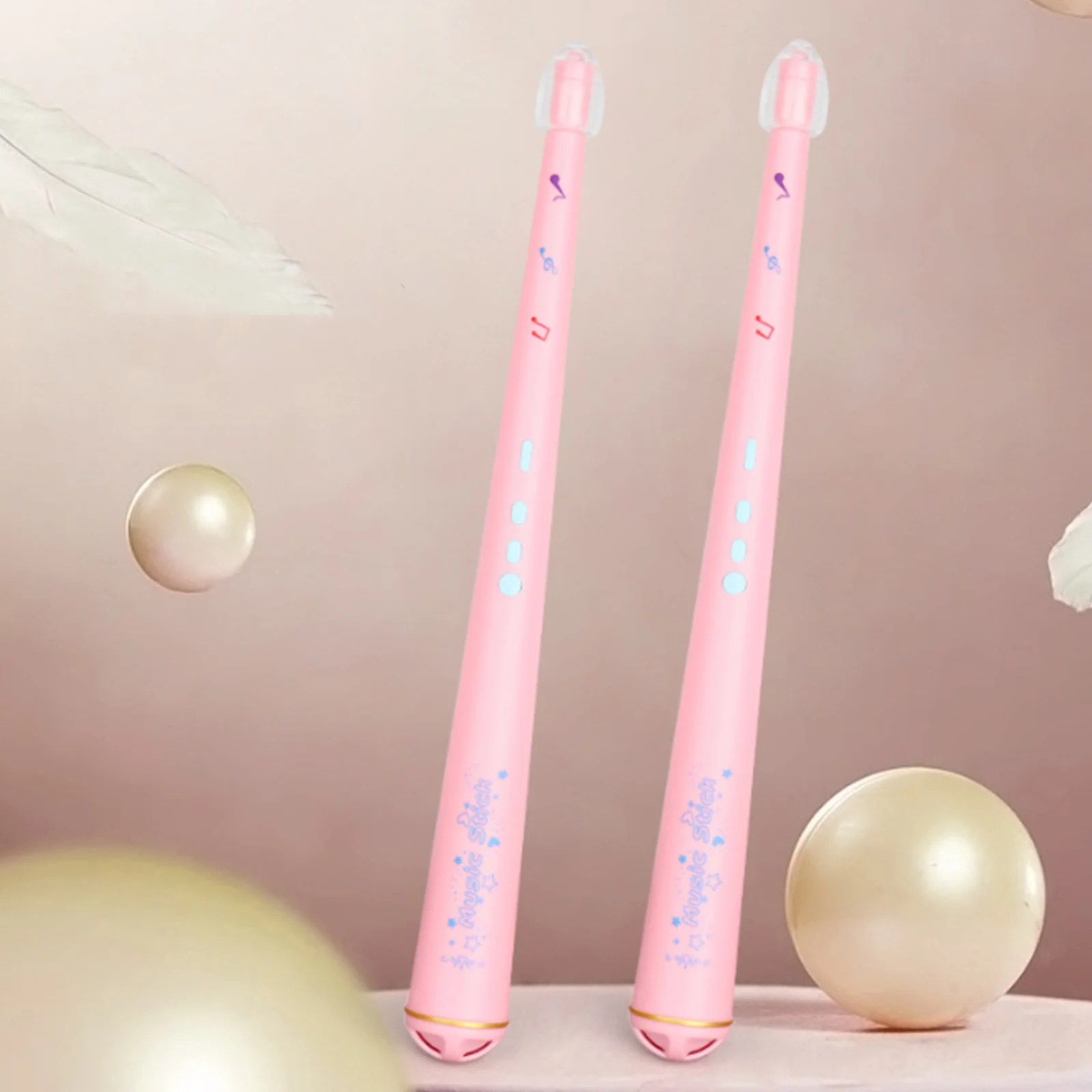 

Electronic Drum Stick Toy Glowing Mallet Percussion Instrument Kids Practice Musical Educational Fun Luminous Drumsticks Safe