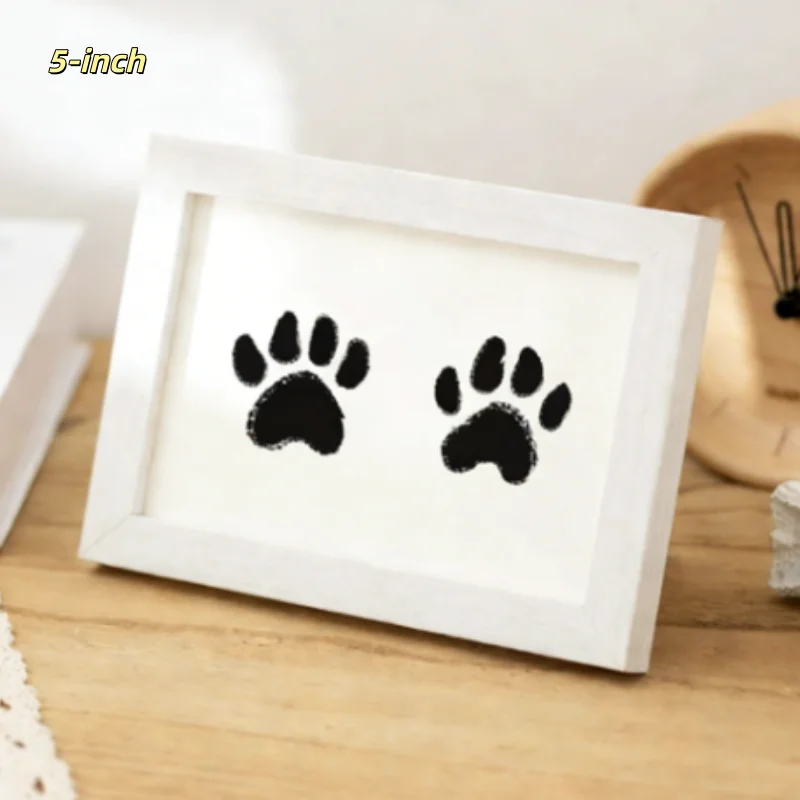 Haustier-Hund- und Katzenpfotenabdruck-Stempelset, sicher, ungiftig, für Baby-Handabdrücke, abwaschbar, leicht zu reinigen, DIY-Fußabdrücke, Haustier-Souvenirs, Top-Bewertung – Detail 14