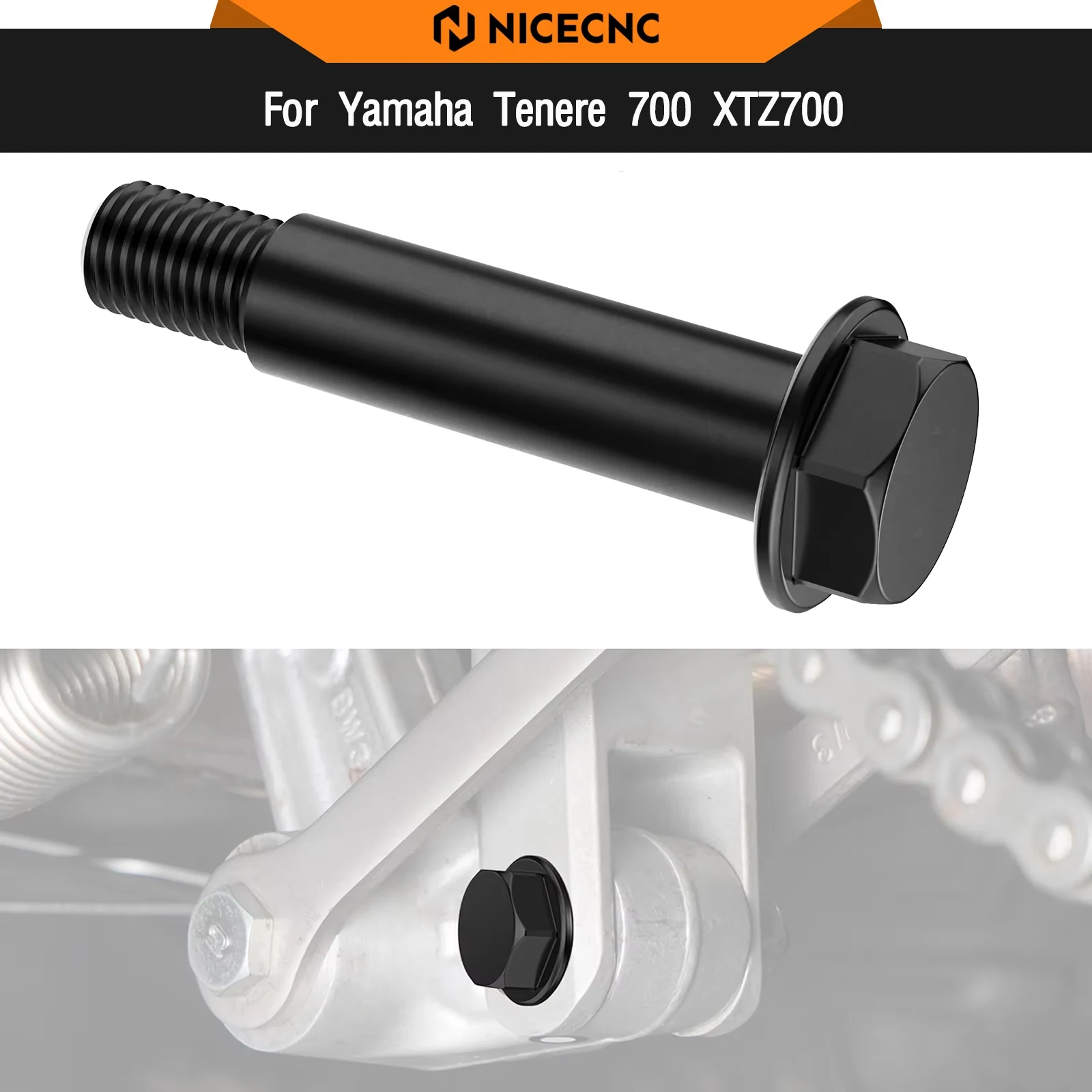 

For Yamaha Tenere 700 T700 XTZ700 2019-2024 Rear Suspension Lower Bolt Tenere700 T7 Rally Edition 2020 2021 2022 2023 2024