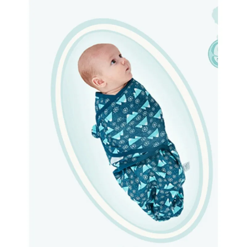 

Детское пеленание, спальные мешки для новорожденных с защитой от запуска, четыре сезона, узор, хлопковое постельное белье для сна, одеяло для сна