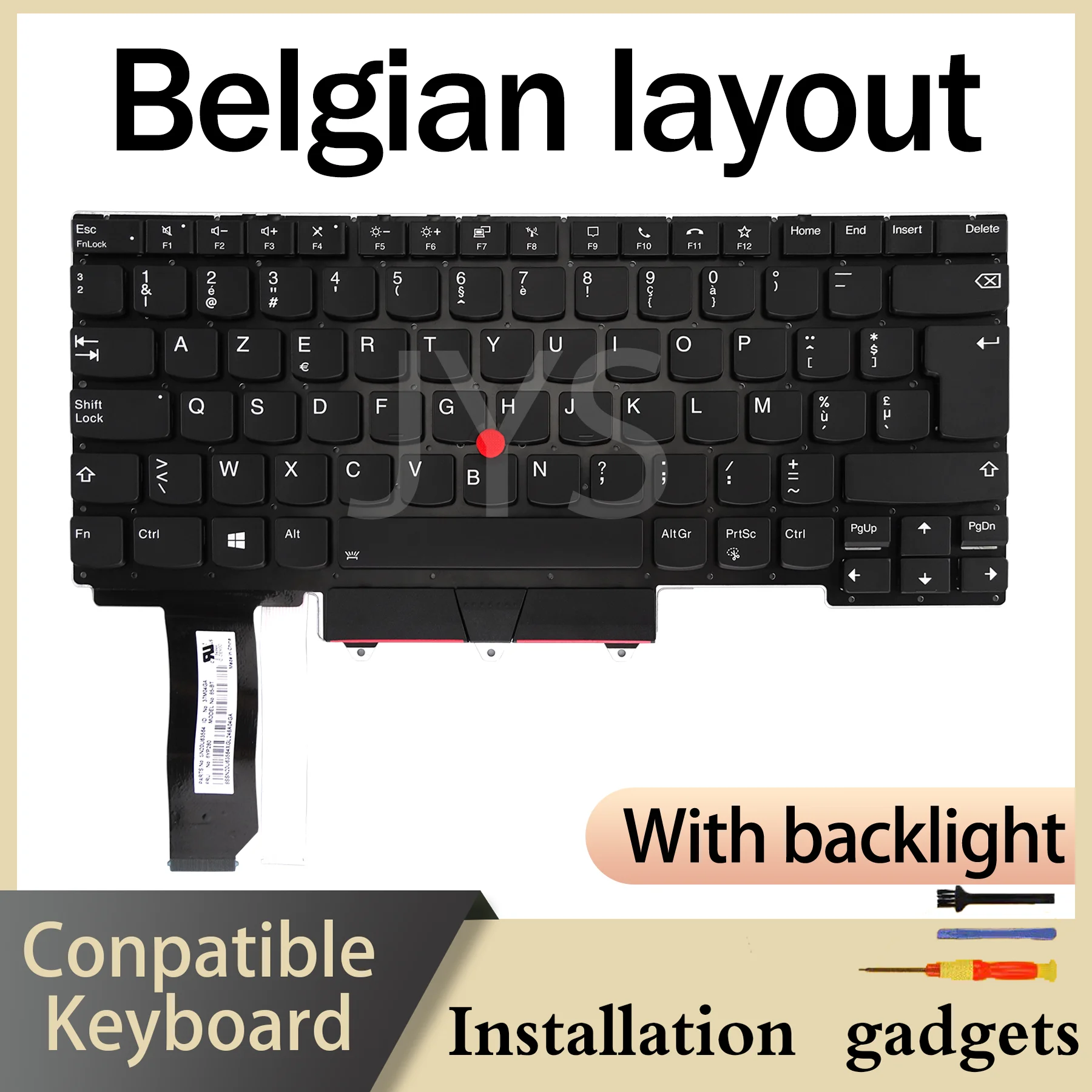 Suitable for Lenovo ThinkPad R14 E14 Gen2 Gen3 Gen4 backlit keyboard DE/FR/UK/BR/CAFR/CH/DK/ES/HU/IT/LA/NORD/PT/SE/US