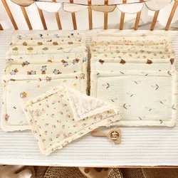 Toddler Pillow with Pillowcase 36*25*2cm Babies Bedding Linen Cotton Bear Baby Birth Pillow Type Four Seasons General Purpose