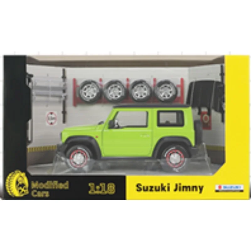 

Модифицированный автомобиль Suzuki Jimny SUV 1:18 ‌ Модель автомобиля из сплава с легкими детскими игрушками, коллекционные предметы, подарок на день рождения