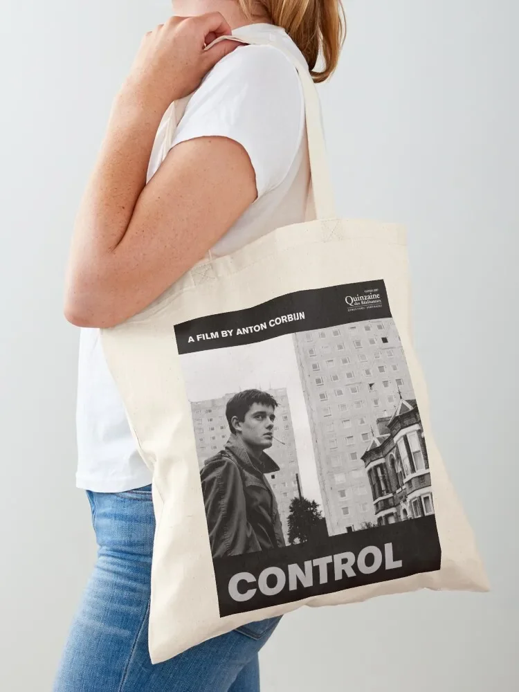 

Control Anton Corbijn Tote Bag personalized tote canvas shopping bag shopping trolley bag tote bags men