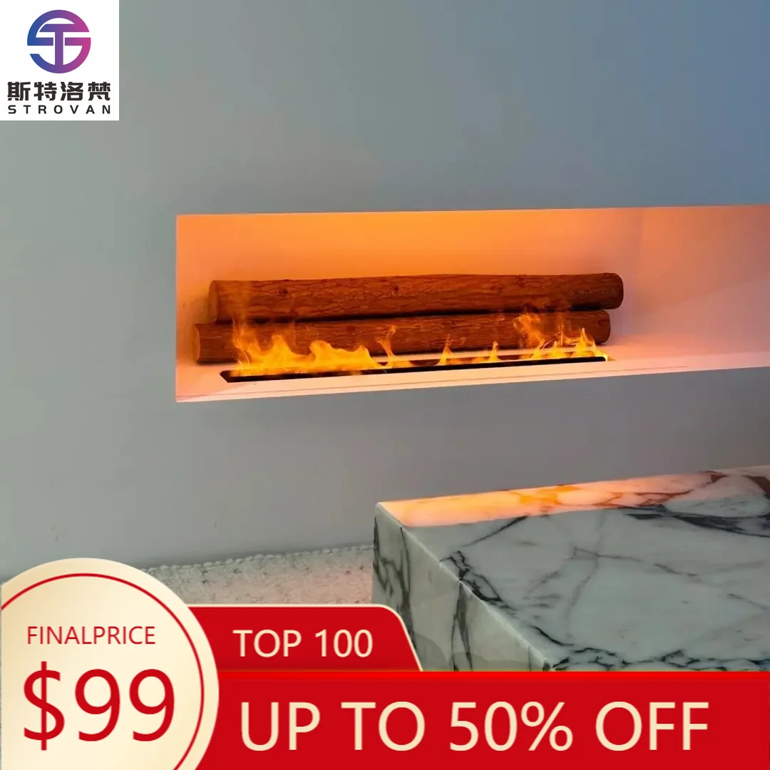 

ZXHK 2025 Modern New High Quality Hot Sale LED 9 Color Heaters Fireplace for Home Decoration