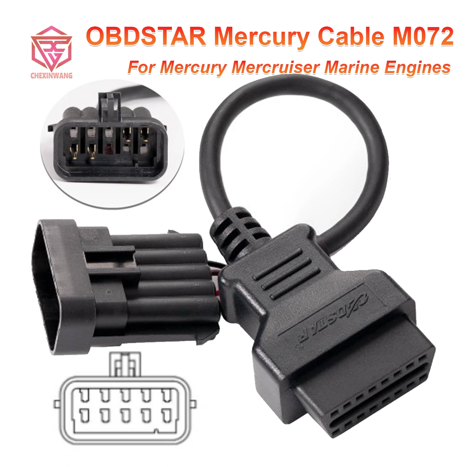 

OBDSTAR MERCURY M072 for Marine Diagnostic Table Compatible With OBDSTAR iScan for Marine Diagnostic Table Car Diagnostic Cable