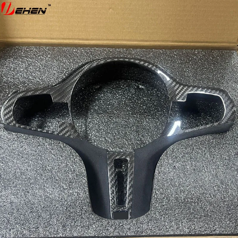 

Для BMW ID6 M5 F90 X3M F97 X4M F98 G30 G31 G38 G11 X3 X4 G02 Накладка на руль из углеродного волокна Аксессуары для салона автомобиля