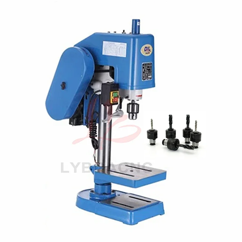 CNC Tapping Machine M3-M8 M3-M13 M16 370/550/750W Vertical Universal Type Electric Tapper Threading Machine 220/380V with Chucks
